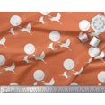 thumbnail image 2 of Soimoi Modal Satin Fabric Bamboo Tree,Moon & Stork Bird Fabric Prints by Yard 42 Inch Wide, 2 of 3