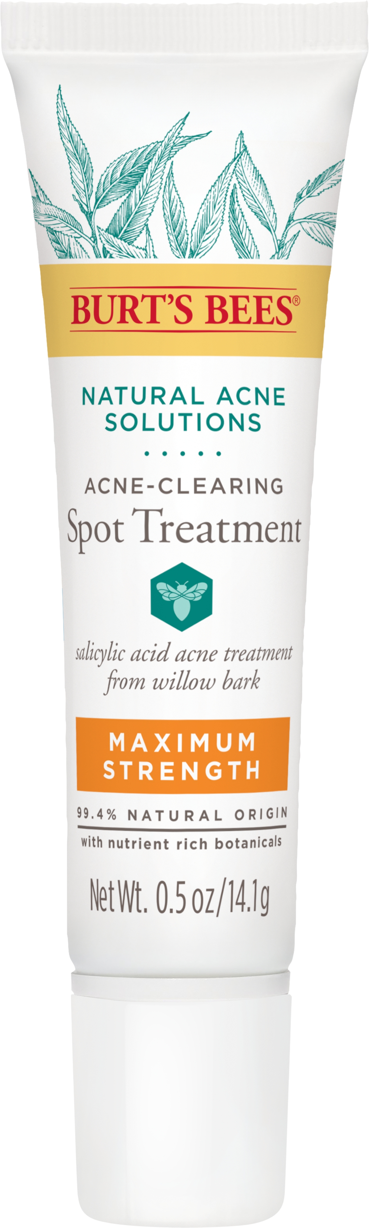 Burts Bees Natural Acne Solutions Spot Treatment for Oily Skin, 0.5 oz