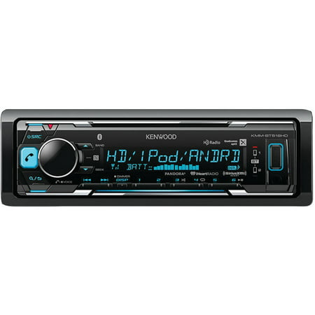 Kenwood KMM-BT518HD Single-DIN In-Dash MP3 Digital Media Receiver with Bluetooth, HD Radio and SiriusXM