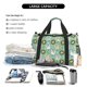 thumbnail image 5 of Fotbe Chicken Laying Eggs Bolsa de Viaje con Estampado, Bolsa de Fin de Semana para Mujer con Compartimento para Zapatos, Bolsa de Gimnasio con Bolsillo Húmedo, 5 of 7