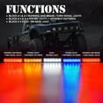 thumbnail image 3 of Xprite RZ Series 30" Offroad ATV UTV RZR Rear Chase LED Strobe Brake Light Bar, 3 of 8