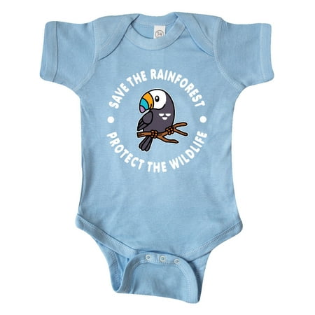 

Inktastic Save the Rainforest Protect the Wildlife with Toucan Gift Baby Boy or Baby Girl Bodysuit