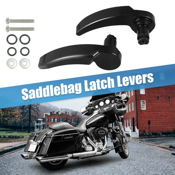 Palancas de pestillo de alforja para Harley Davidson Electra Glide