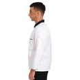thumbnail image 4 of YiZYiF Unisex Button Chef Jacket Long Sleeve Chef Coat Cook Uniform for Restaurant Hotel White 4XL, 4 of 7