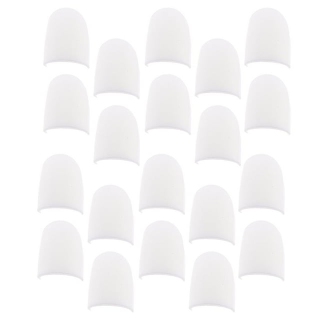 10 Pares De Coser Trajes Esponja Almohadillas Para Accesorios De Perfecl Almohadillas de esponja blancas