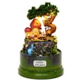 thumbnail image 4 of Maison de Poupée Miniature Modèle Maison de Poupée avec Couvercle Anti-Poussière Boîte à Musique Rotative Journal de Jardin Maison de Poupée Miniature Kit Maison de Poupée Miniature, 4 of 8
