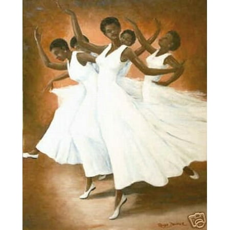 African American History Posters - African American Art Print - Ebonies - Poster New 24x36