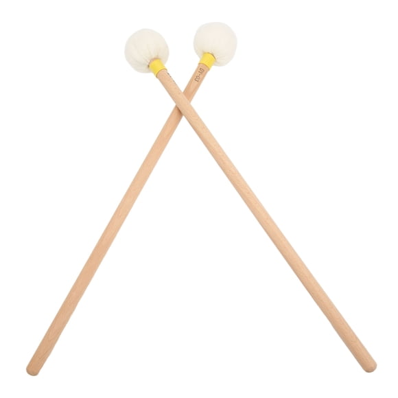 Drum Mallet Stick,2Pcs Drum Mallet Felt Drum Mallet Kit Drum Mallet User-Friendly Design