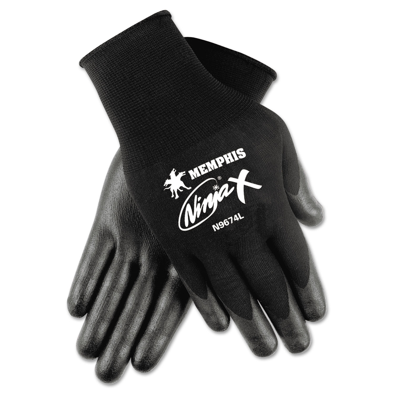 40P594 Memphis Ninja BNF Small Breathable Nitrile Foam Gloves Pack of 4 
