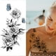 thumbnail image 1 of Tatuajes temporales para hombres, mujeres y adultos. Tatuajes abstractos con rosas., 1 of 2