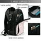 thumbnail image 4 of Disketp Cute Rabbit Mochila de Viaje Estampada para Laptop con Puerto de Carga USB, Mochila Impermeable para Computadora – Regalo para Hombres y Mujeres, 4 of 7