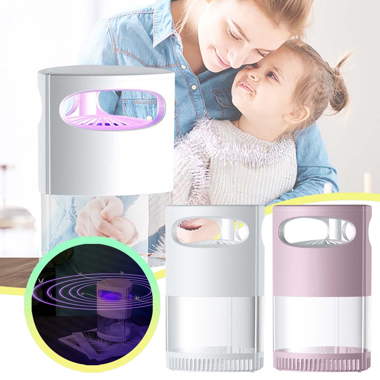 2 PCS Bug Zapper Indoor - 2025 NEW Upgrated Electric Insect Fly Zapper Electronic Indoor Mosquito Killer Lamp Fruit Fly Traps for Indoors Indoor Outdoor Home Use