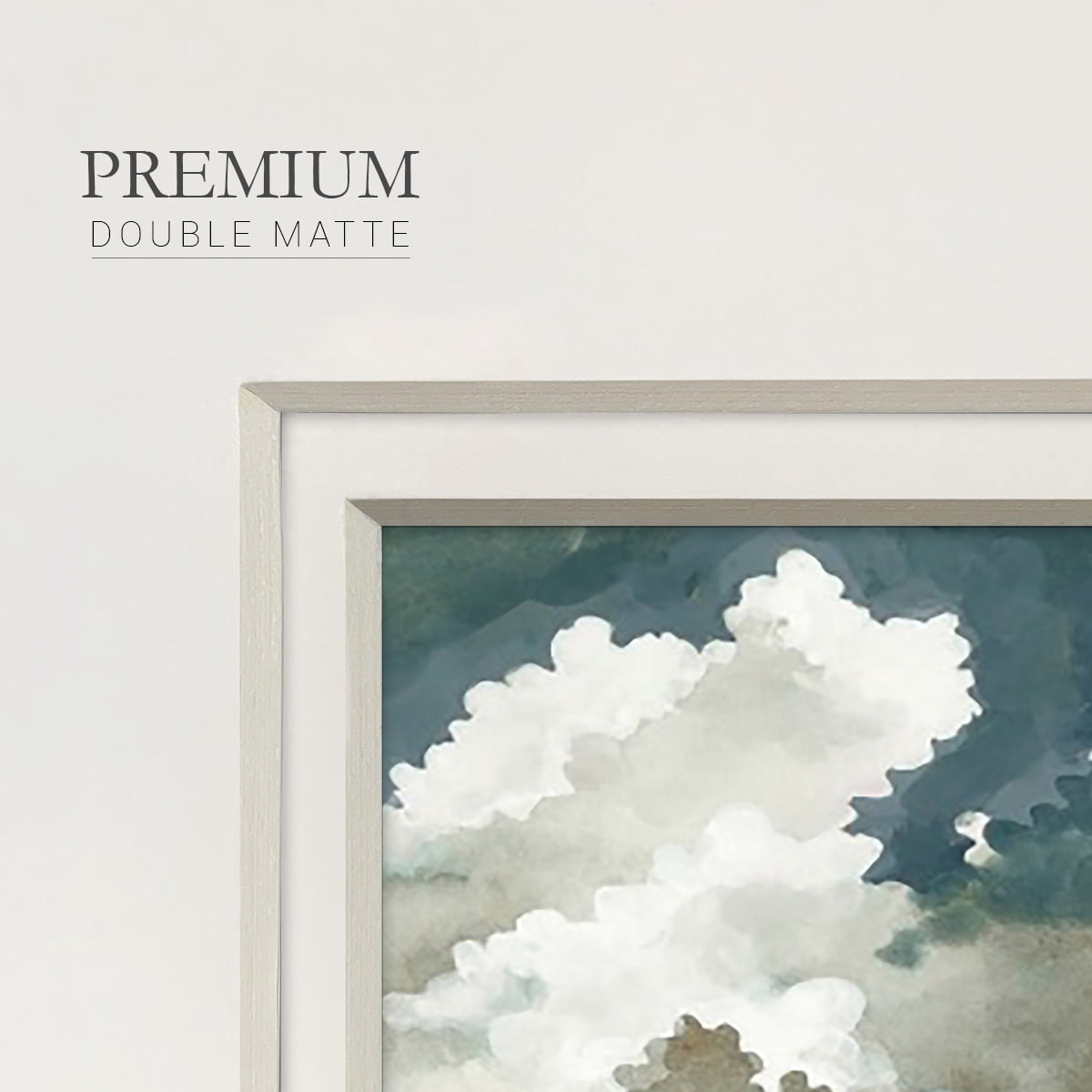 Vast Neutral Sky IIIPremium Framed Print