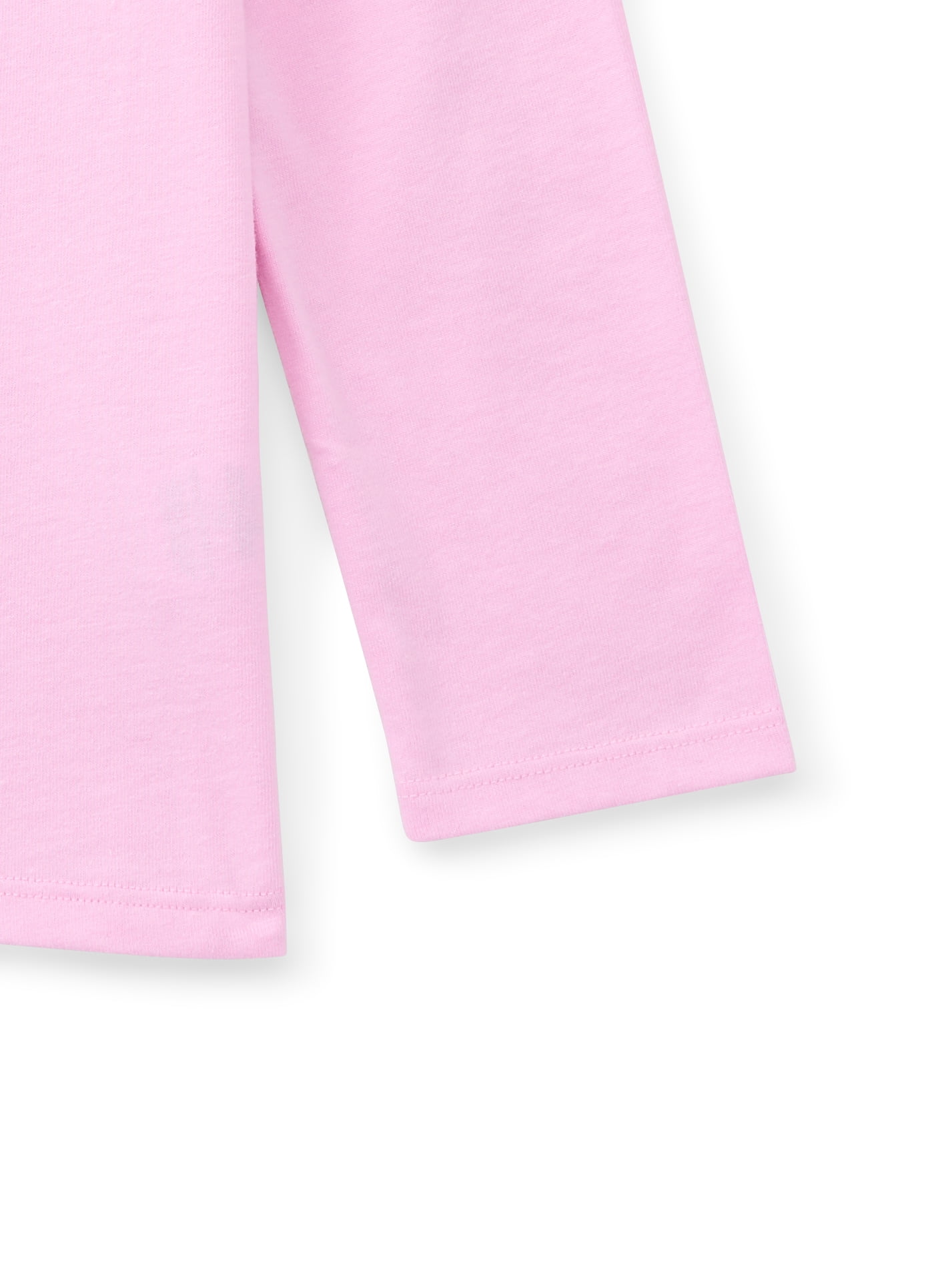 Wonder Nation Toddler Girls Tee with Long Sleeves, Sizes 18M-5T