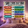 thumbnail image 2 of Shift Your Self-Talk Chart with Colorful Arrows, Inspirational Retro Style for Teachers, Positive Wall Decor, Graduation Gift, Tapestry Wall Hanging for Bedroom and Classroom, 2 of 6
