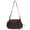 Coffee, variant on Women Checkered Crossbody Bag, Adjustable Strap Messenger Bag with Bow, Lazy Style Crossbody Bag for Work Shopping Travel Outdoor (Green)
