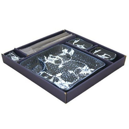 Sushi Dishware - Contemporary Dinnerware 7 PCS Sushi Dinner Set
