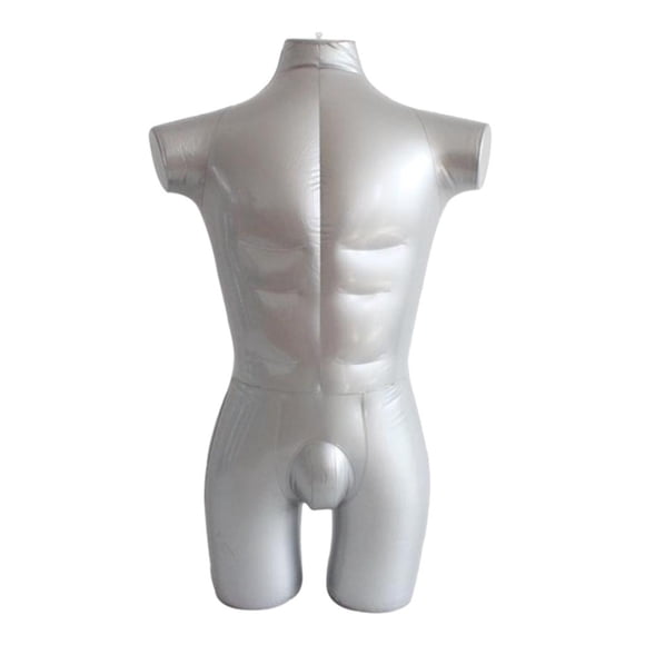33.07 '' modelos masculinos inflables del torso de la exhibición de la ropa Zulema Exhibición de maniquí de busto masculino