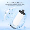 thumbnail image 4 of Lifefilter Carbon Shower Head Filter, 2.0 Carbon Shower Filter removes chlorine, heavy metals and other impurities from the water, improving dry skin and hair (2 Pack), 4 of 4