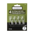 thumbnail image 3 of Moonrays 95504 Wedge Base Light Bulbs, Clear, 7-Watt, 4-Pack, 3 of 3