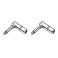 thumbnail image 4 of Guardoinrt 6.35mm Right Angle for Jack 1/4 Inch Mono Microphone Terminal Adapter Connector Replacing Parts Stringed Equipment Supplies Normal 2Set, 4 of 6