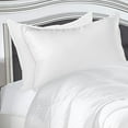 thumbnail image 2 of Superior Striped Reversible Down Alternative Comforter, King, White, 2 of 4