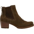 thumbnail image 2 of Women's Earth Denali Aspect Ankle Bootie Dark Khaki Multi Suede 10 M, 2 of 5