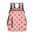 thumbnail image 3 of Balery Strawberries Lightweight Backpack for Men and Women - Durable and Water-Resistant, Ideal for School, Work, Travel, and Everyday Use, 3 of 9