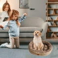 thumbnail image 4 of WIZUTIZ Winter Warm Cats Kennel All Season Universal Oval Cats Mat Winter Thickened Small And Medium Sized Dog Kennel Apartment Essentials Skin-Friendly up to 50% Off, 4 of 5