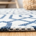 thumbnail image 4 of SAFAVIEH Augustine Tarek Geometric Runner Rug, Navy/Light Gray, 2' x 8', 4 of 10