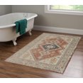 thumbnail image 4 of Great Zero Lofton Ivory & Rust 3' x 5' Accent Rug, 4 of 6