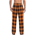 thumbnail image 2 of Top-kevin Thanksgiving Plaid Men's Pajama Pants Sleepwear Pajama Pant with Pockets Lounge Pajama Bottoms for Men, 2 of 14