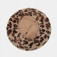 thumbnail image 7 of Women's Leopard Beret Vintage Hat, 7 of 7