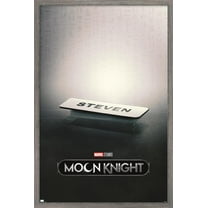 Marvel Moon Knight - Steven Name Tag One Sheet Wall Poster, 22.375" x 34" Framed