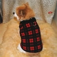 thumbnail image 3 of Plush Fleece Dog Vest for Small Puppies Warm Villus Winter Apparel Cozy Pet Clothing Comfortable Soft Doggy Sweater Cold Weather Wear, 3 of 5