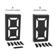 thumbnail image 4 of Advancent Placa de puerta numérica DIY recargable con energía Solar para Hotel de oficina, valla de Patio, puertas de pared, decoración de Jardín y Patio Doble color, 4 of 6