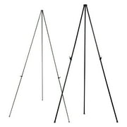 MasterVision Instant Display Easel, Black Frame