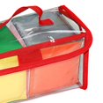 thumbnail image 2 of 10cm Playing Game Dices Cubes with Clear Pockets Soft Foam Customizable Learning Cubes, 2 of 8