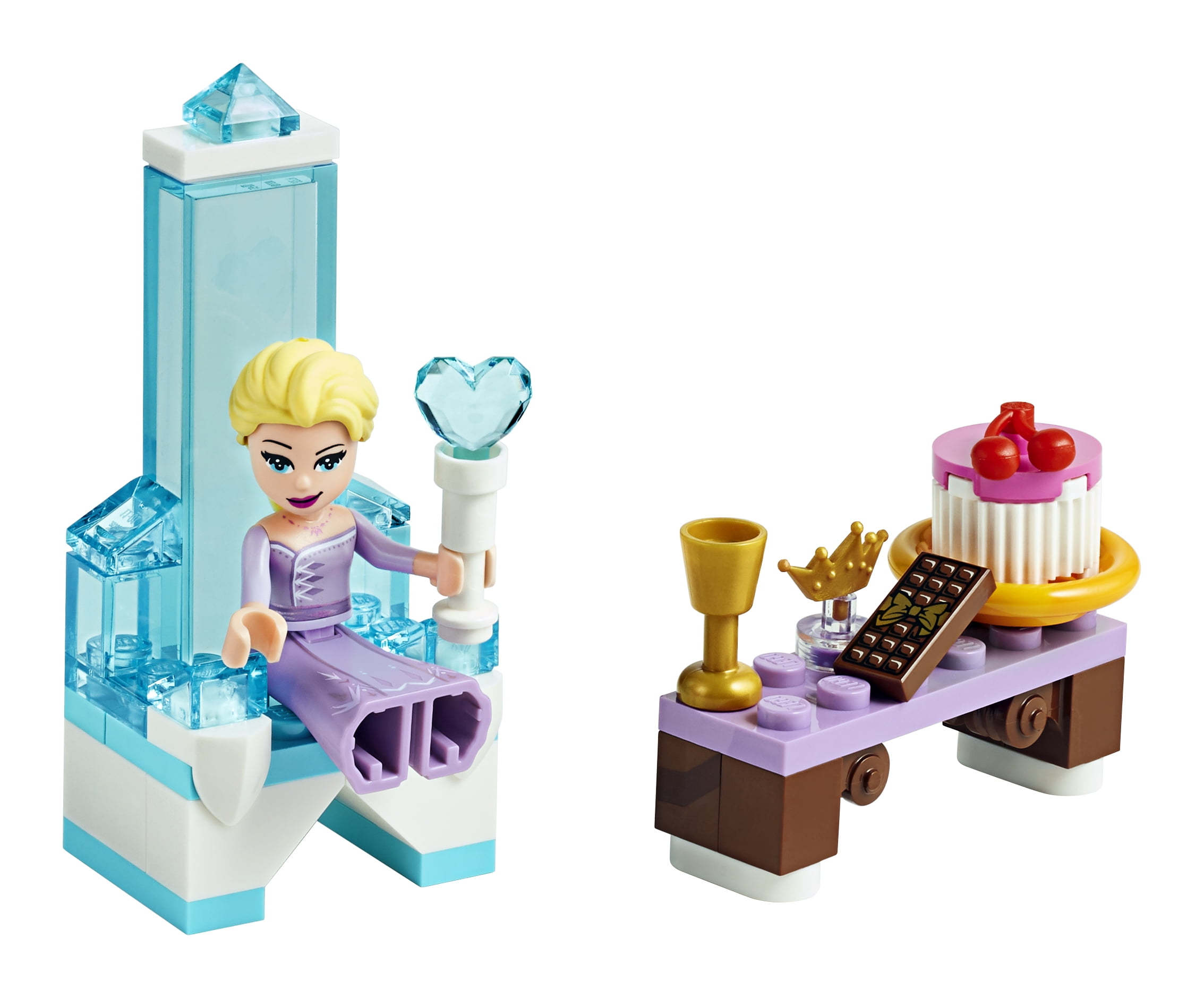 Wolf in schaapskleren Doe voorzichtig band LEGO Disney Frozen II Elsa's Winter Throne 30553 - Walmart.com