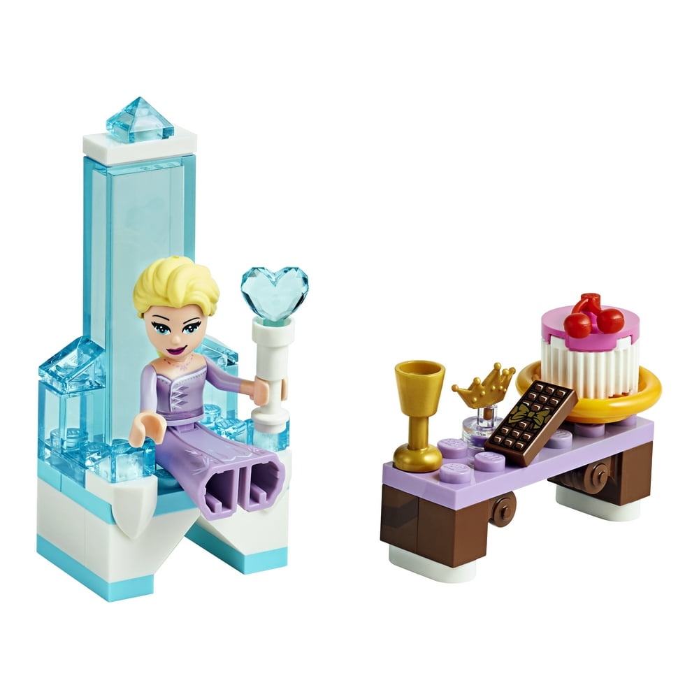 elsa's winter throne lego