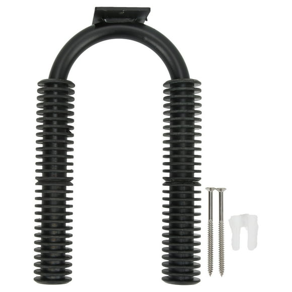Wall-Mounted Holder for Easy Storage & Installation, Perfect for Canoes Too Sturdy Iron Rubber Kayak Paddle Rack