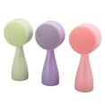 thumbnail image 4 of 3Pcs Double Sided 3D Soft Manual Facial Cleansing Brush ,Exfoliating Face Scrubber for Gentle Cleansing Makeup ,Removal and Skin Care Ideal for All Skin Types, 4 of 8
