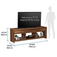 thumbnail image 2 of Sauder River Ranch TV Stand for TV's up to 77", 2 of 9