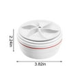 thumbnail image 3 of Portable USB Mini Washing Machine for Travel & College - Ultrasonic Turbo Cleaner for Underwear & Small Items, 3 of 9