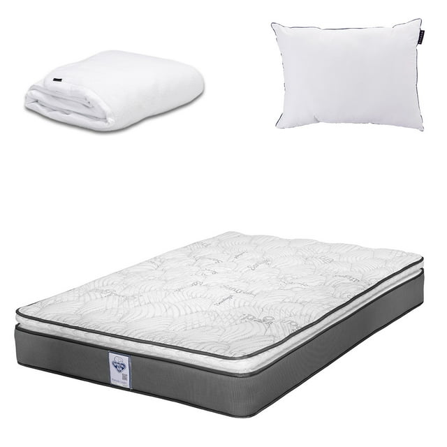 Colchón Matrimonial Prestige + Almohada One + Protector Cloud