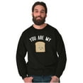 thumbnail image 6 of Better Half Cute Couples Matching Sweatshirt for Men or Women Brisco Brands X, 6 of 7