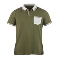 thumbnail image 1 of 907-40 Playera tipo polo olivo Cklass 907-40, 1 of 2