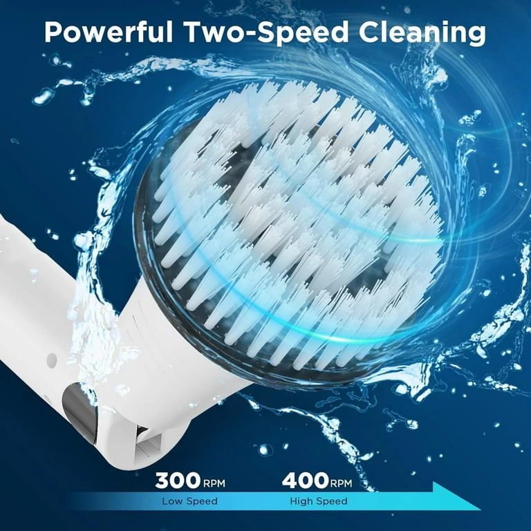 Kibhous Electric Spin Scrubber with 3 Brush Heads photo 6