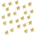 thumbnail image 1 of OULII Creative Caps 150Pcs Set Golden Plastic Christmas Ball Pendant End Caps For, 1 of 8
