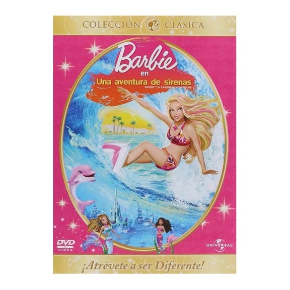 Barbie En Una Aventura De Sirenas Universal Pelicula DVD
